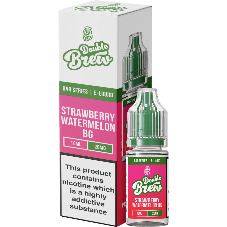 Ohm Brew Double Brew Strawberry Watermelon BG nic salt e-liquid