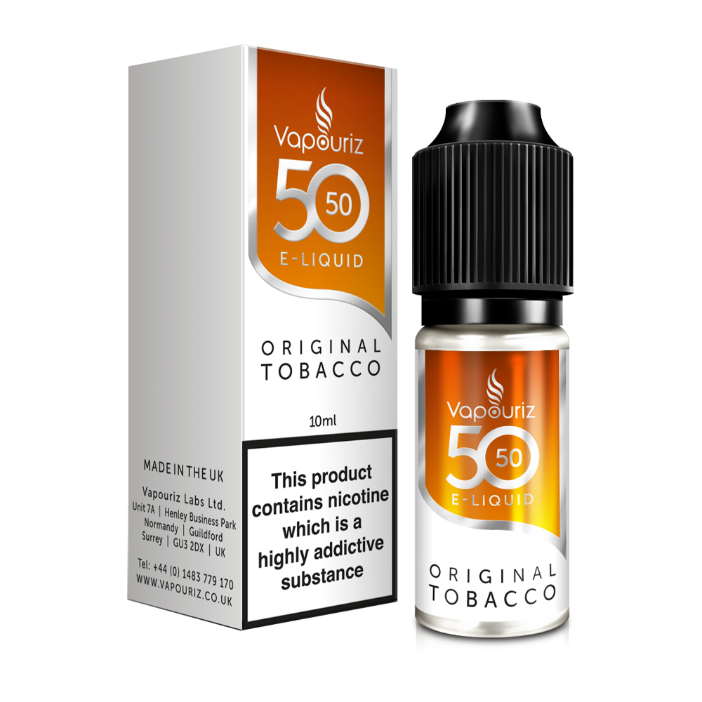 Vapouriz Nic Salt Original Tobacco nic salt e-liquid