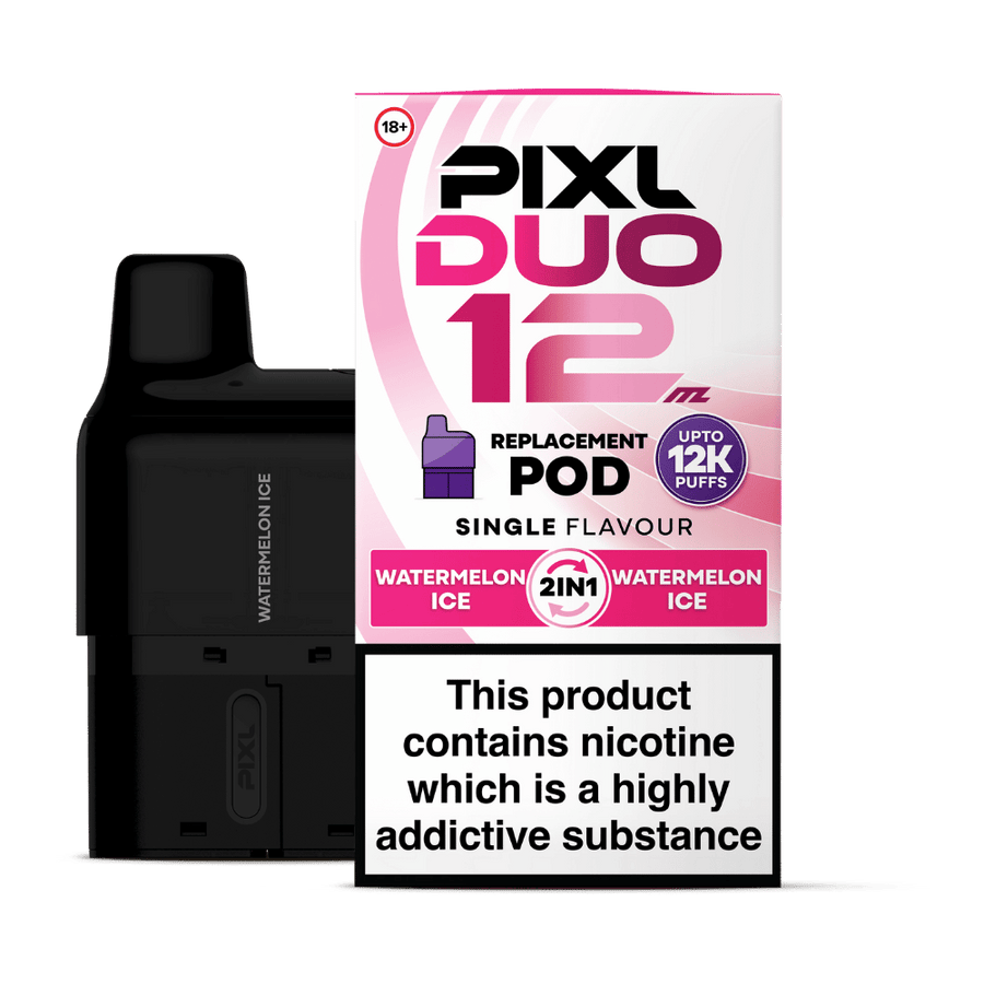PIXL Duo 12 Watermelon Ice prefilled pod vape kit