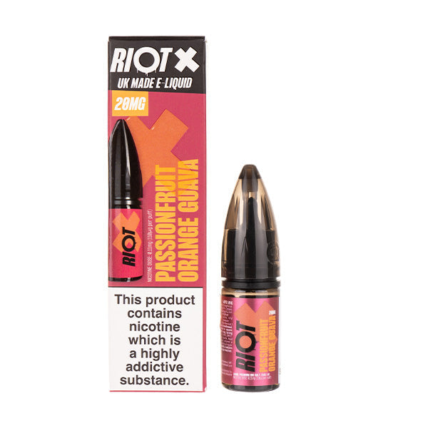 Riot Squad Nic Salt Passionfruit Orange Guava UK