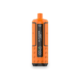 Al Fakher 30K HyperMax Peach Ice prefilled pod kit with peach and ice-blue design