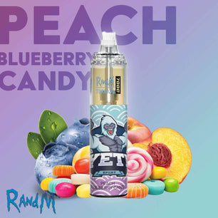 R&M 7000 Puffs Peach Blueberry Candy  - Vape 7 Store