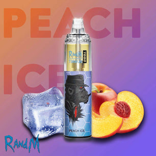 R&M 7000 Puffs Peach Ice  - Vape 7 Store