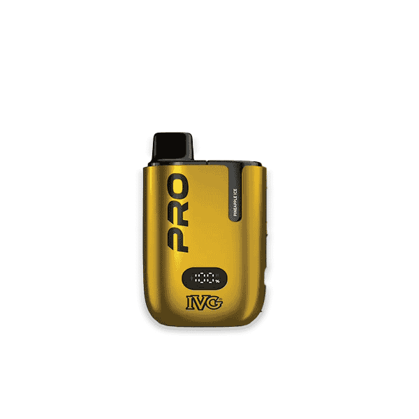 IVG Pro 10000 Pineapple Ice 10K puff premium sharp tropical menthol pod kit