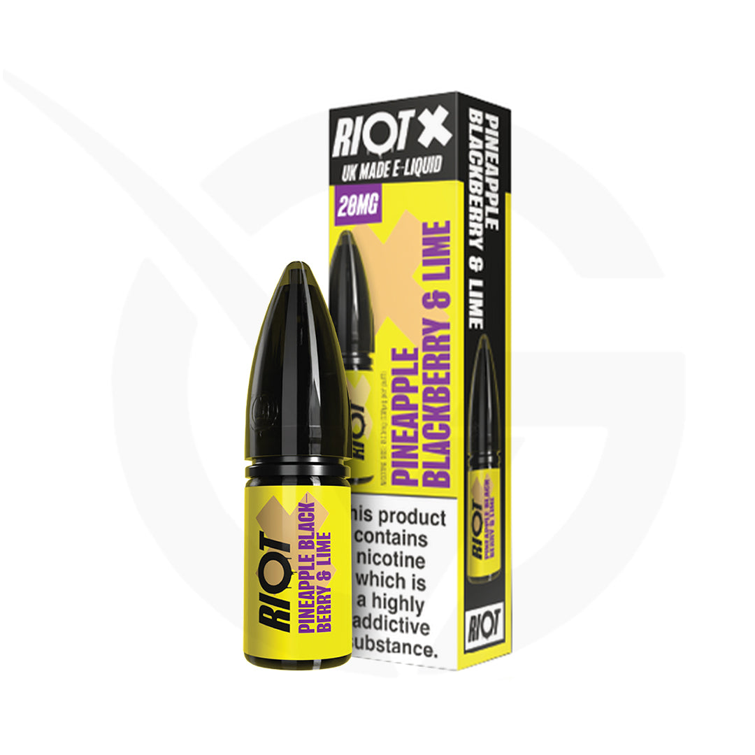 Riot Squad Nic Salt Pineapple Blackberry Lime UK