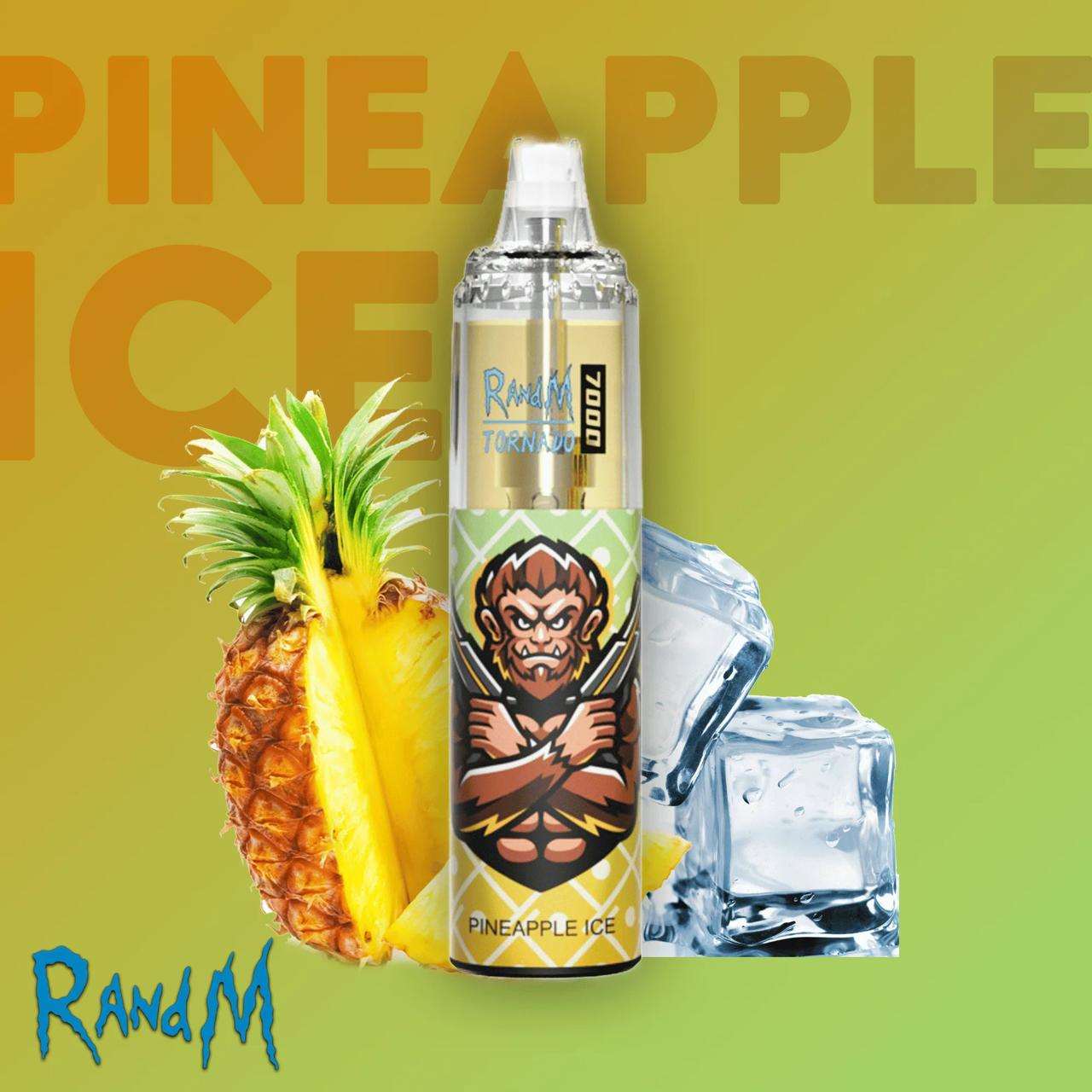 R&M 7000 Puffs Pineapple Ice  - Vape 7 Store