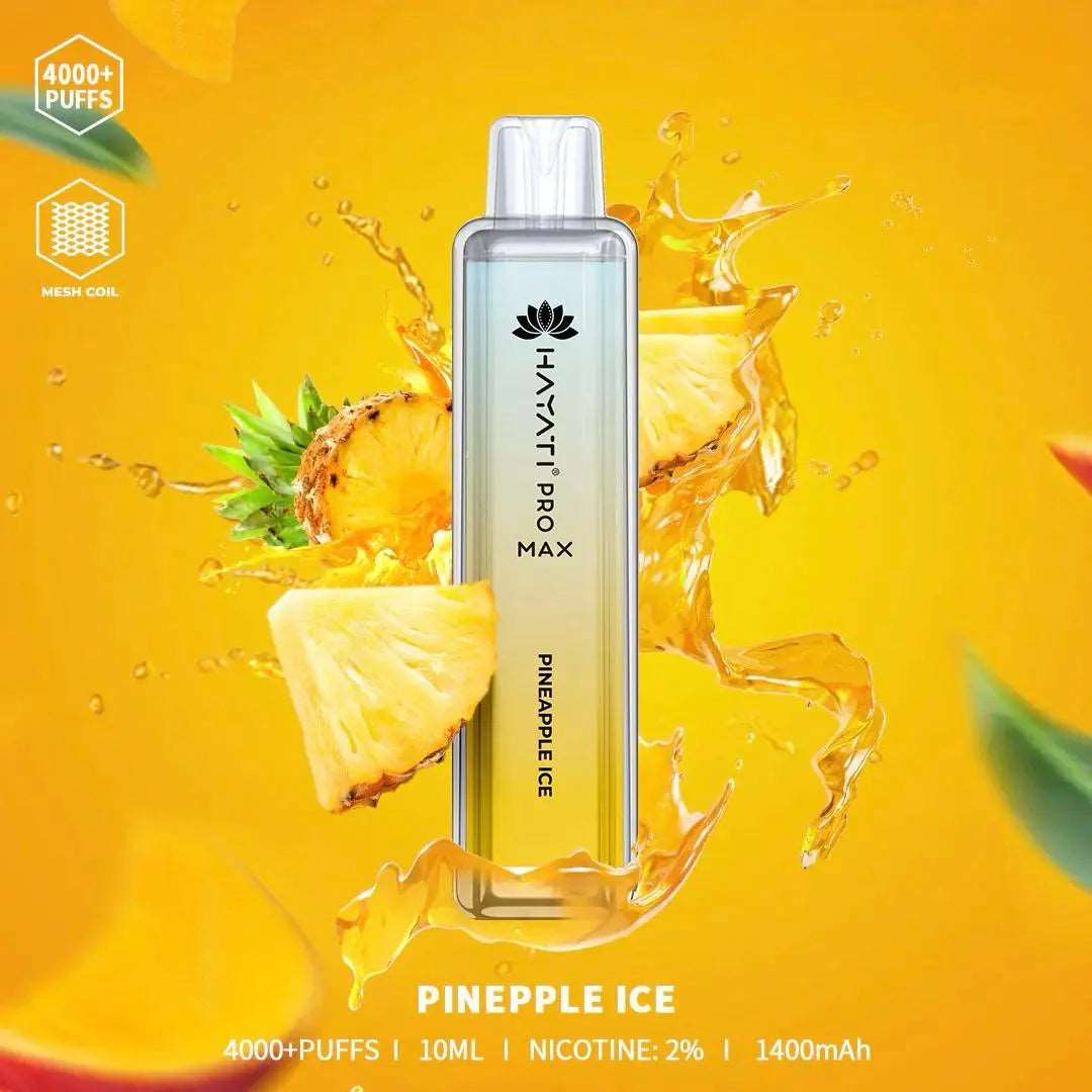 Hayati pro max Pineapple Ice 4000 Puffs - Vape 7 Store