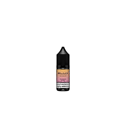 Elux Nic Salt Pink Lemonade 10ml 20mg e-liquid berry-infused sharp citrus drink