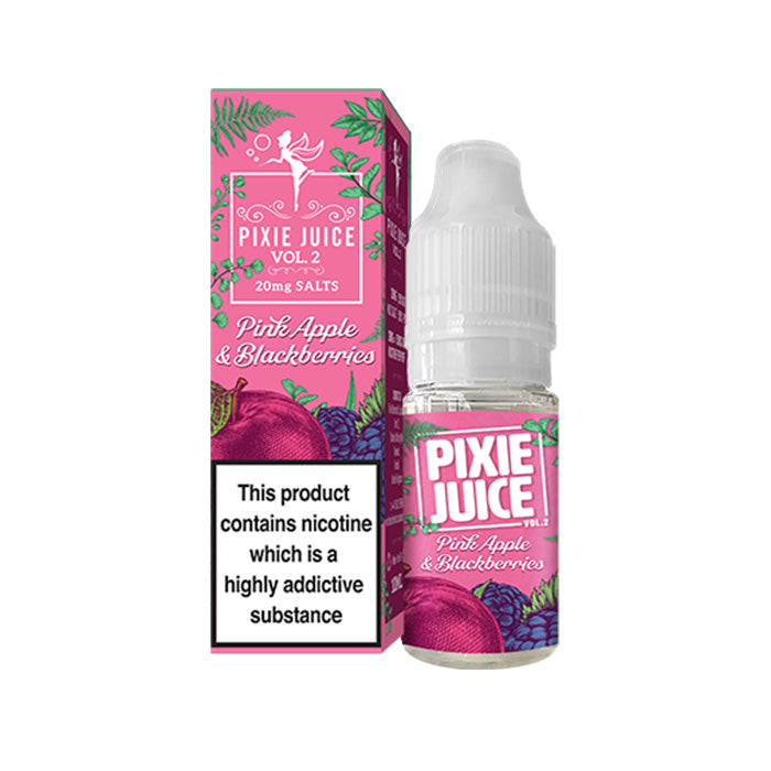 Pixie Juice Nic Salt Pink Apple Blackberries Vol II nic salt e-liquid