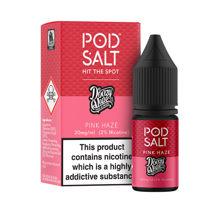Doozy Vape Co Nic Salt Pink Haze Fusions nic salt e-liquid