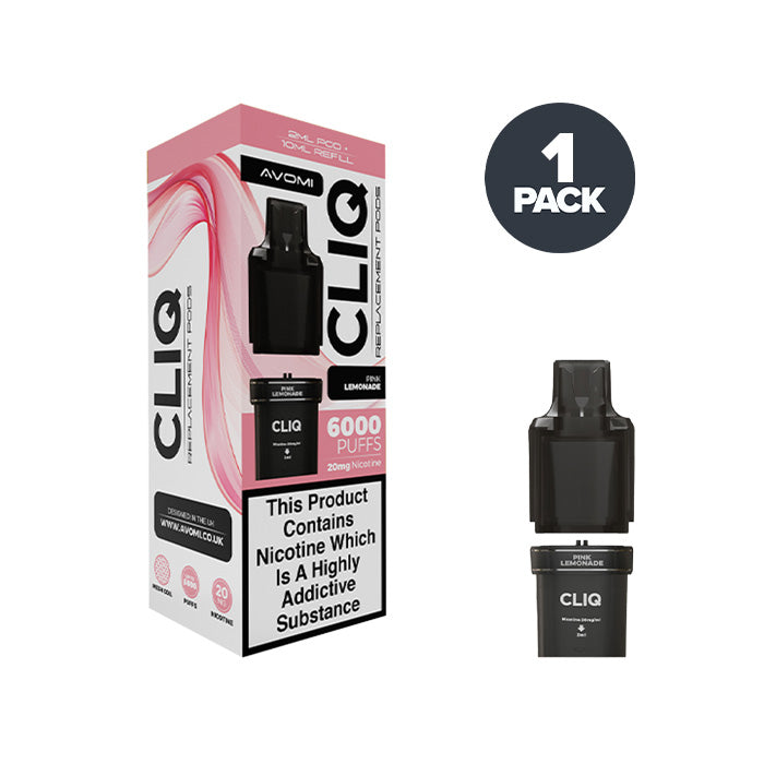 Avomi Cliq 6000 Pink Lemonade UK