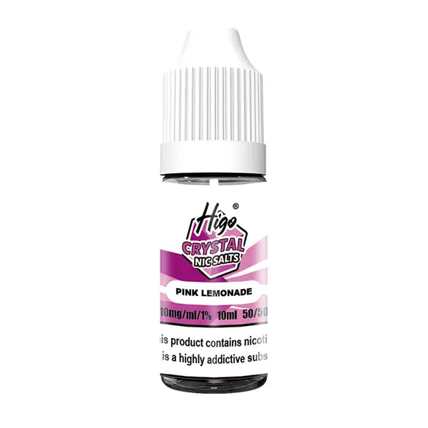 Higo Nic Salt Crystal Pink Lemonade UK