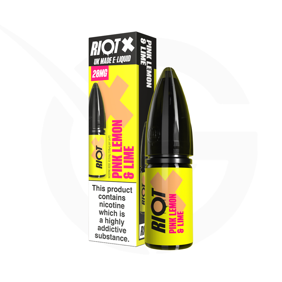 Riot Squad Nic Salt Pink Lemon Lime UK