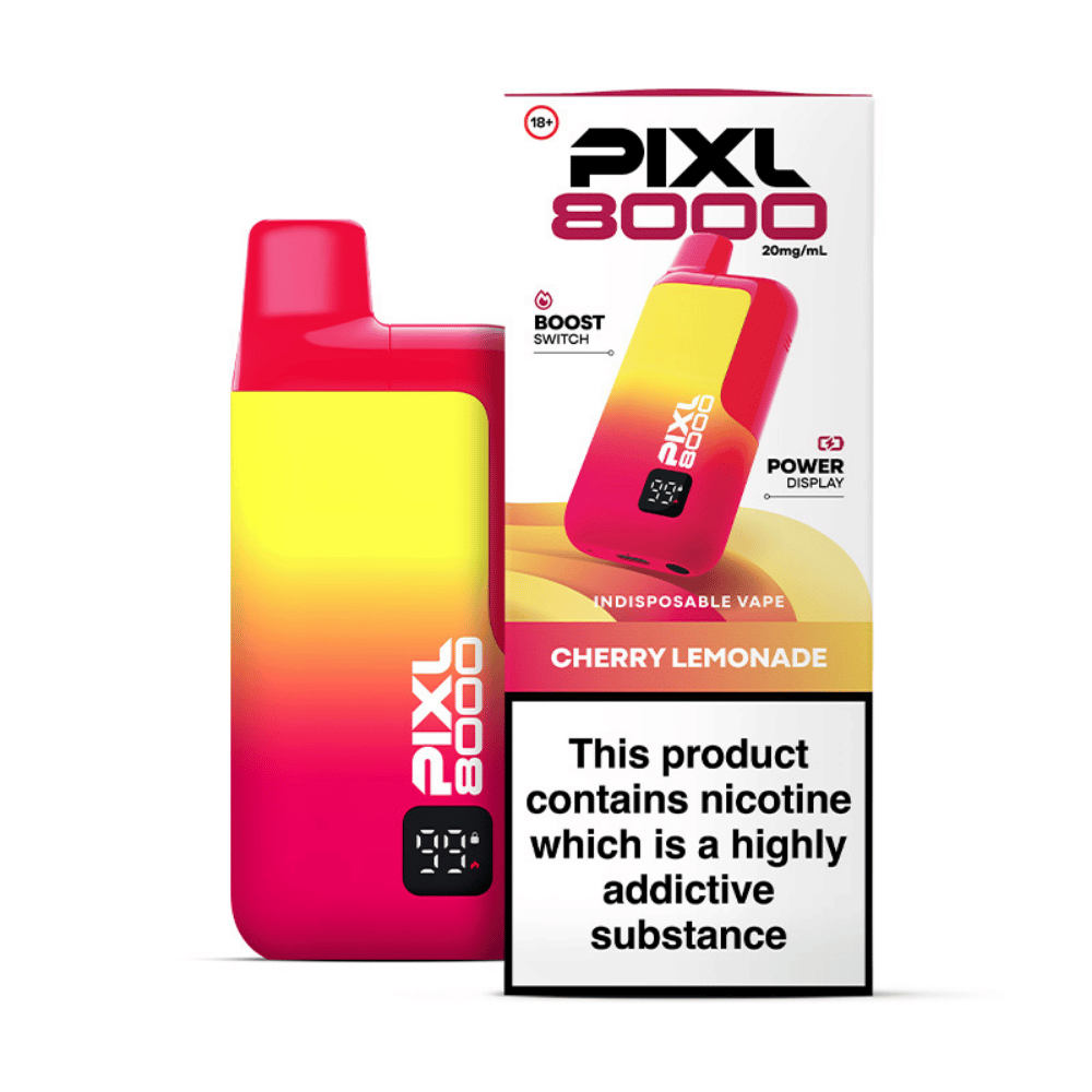 PIXL 8000 Cherry Lemonade prefilled pod vape kit