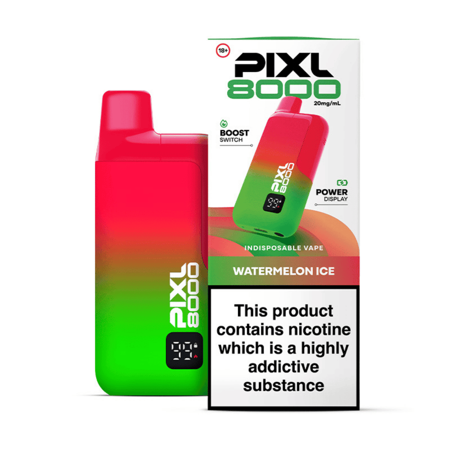 PIXL 8000 Watermelon Ice prefilled pod vape kit