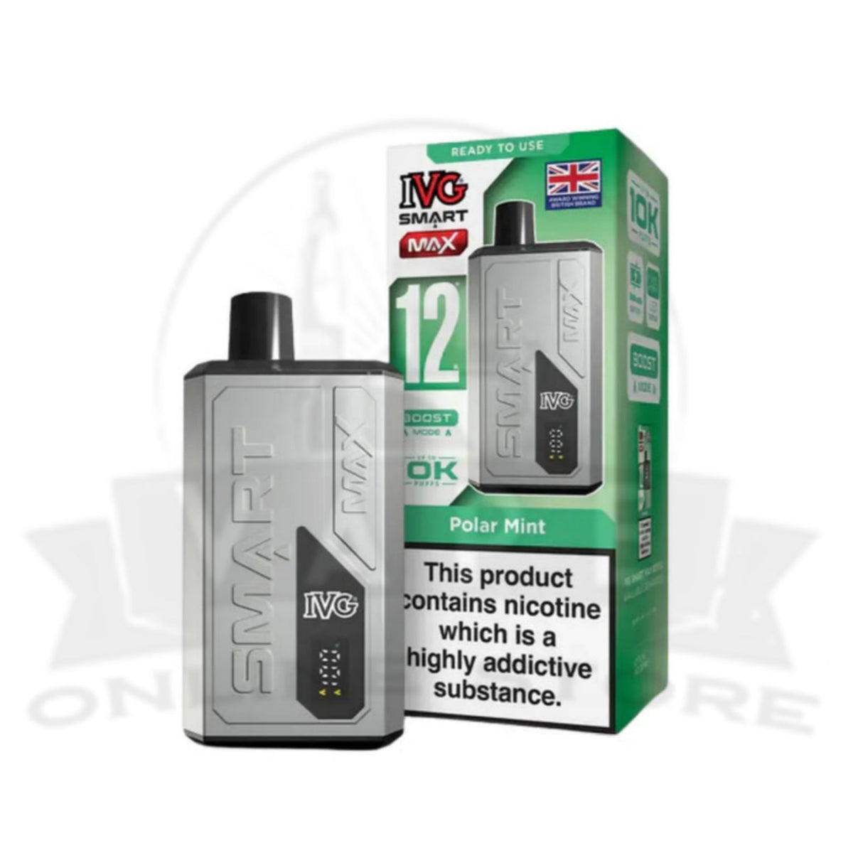 IVG Smart Max 10K Polar Mint prefilled pod vape kit