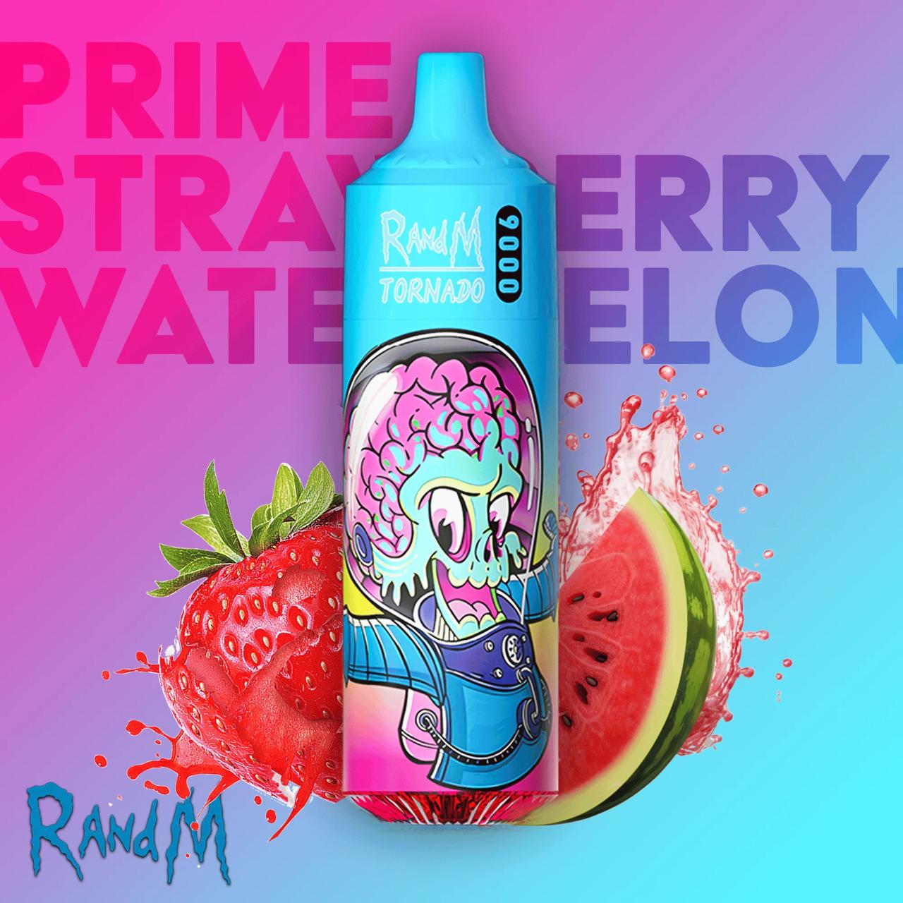 RandM Prime Strawberry Watermelon 9000 Puffs - Vape 7 Store