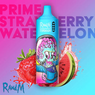 R&M 9000 Puffs Prime Strawberry Watermelon - Vape 7 Store