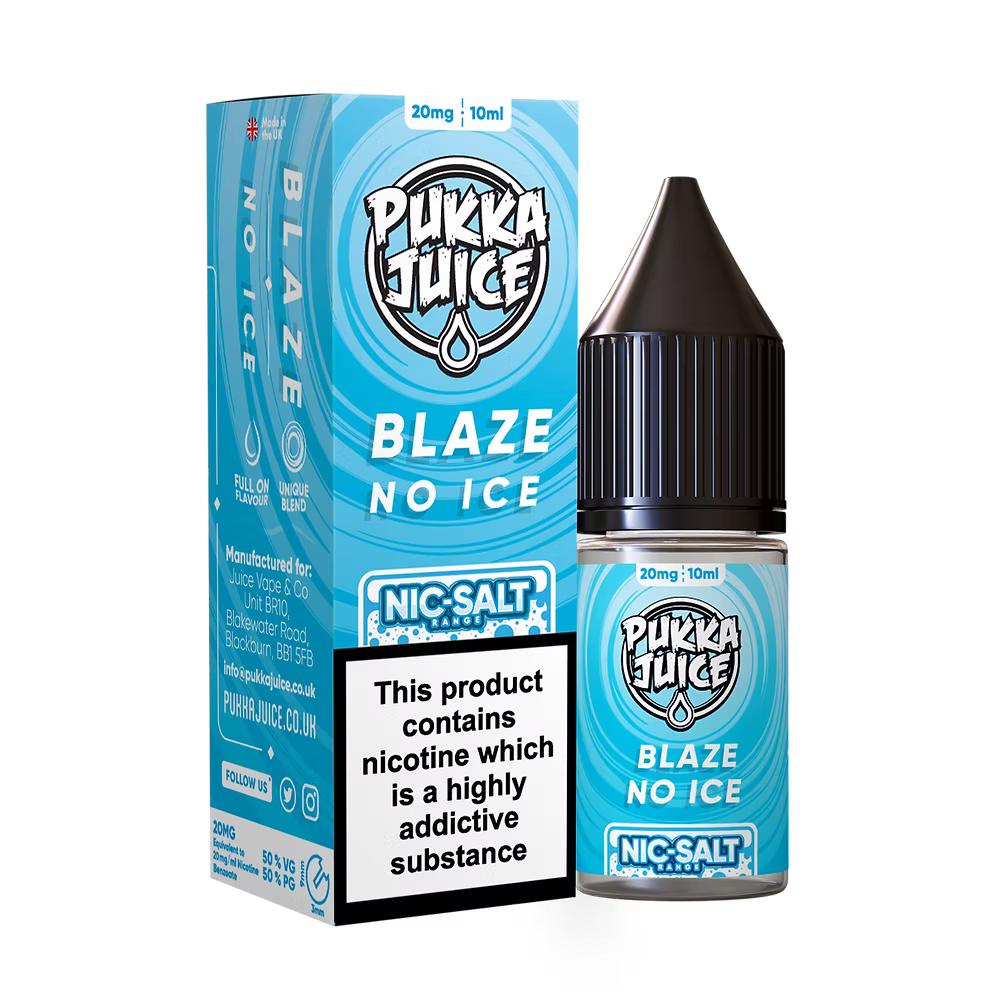 Pukka Juice Nic Salt Blaze No Ice UK