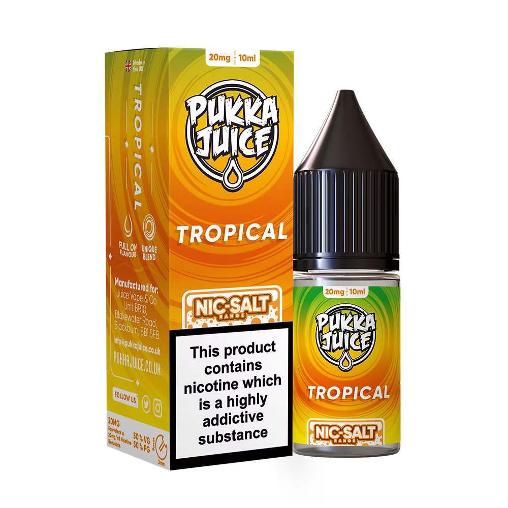 Pukka Juice Nic Salt Tropical Edition UK