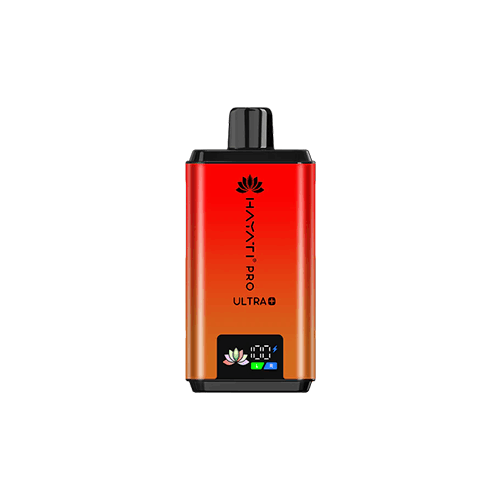 Hayati Pro Ultra 25000 Puffs Raspberry Cola rechargeable pod kit with fizzy design