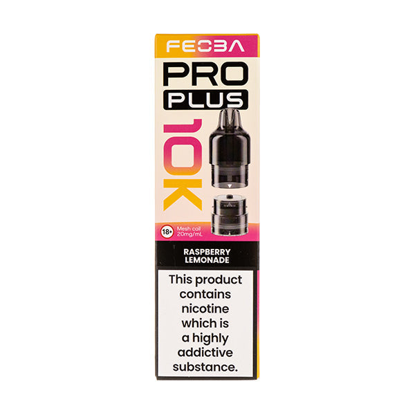 Feoba Pro Plus 10K Raspberry Lemonade prefilled pod vape kit