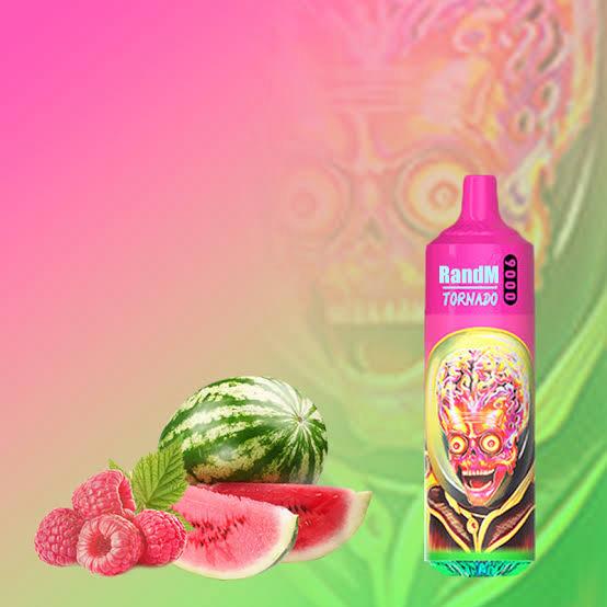 RandM Raspberry Watermelon 9000 Puffs - Vape 7 Store