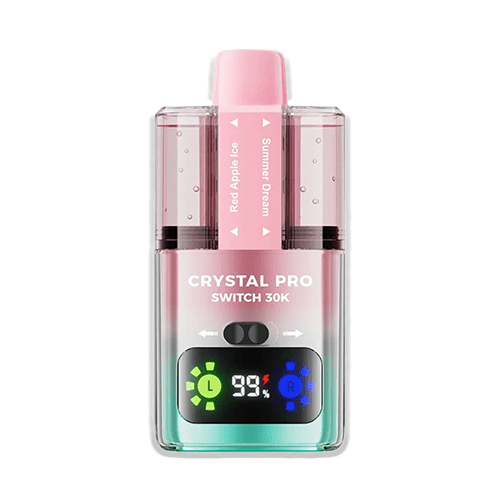 Crystal Pro Switch 30K Red Apple Ice Summer Dream dual ice and mystery pod kit