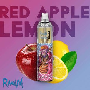 R&M 7000 Puffs Red Apple Lemon  - Vape 7 Store