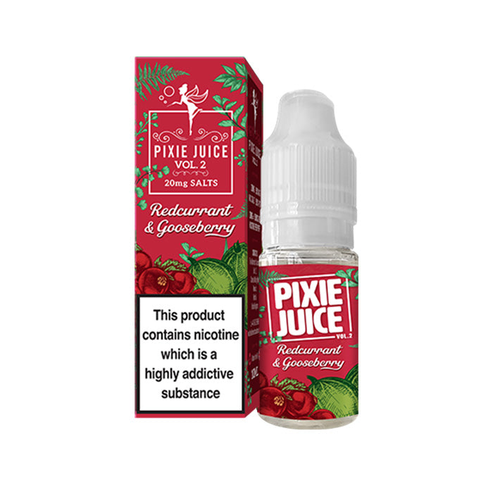 Pixie Juice Nic Salt Redcurrant Gooseberry Vol II nic salt e-liquid
