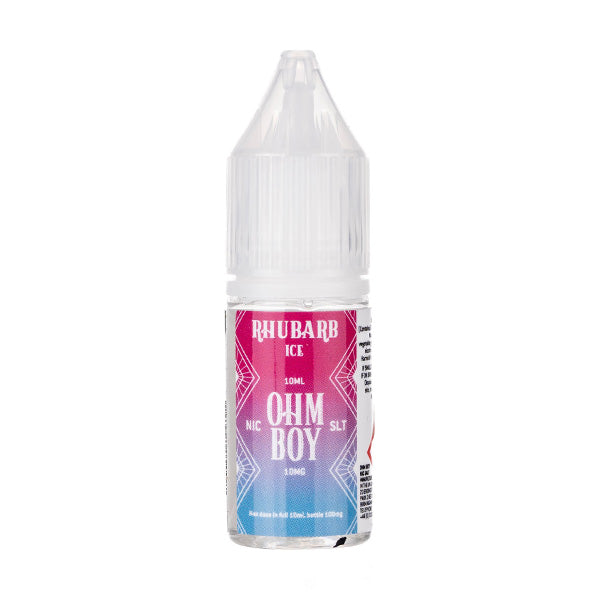 Ohm Boy Nic Salt Rhubarb Ice SLT nic salt e-liquid