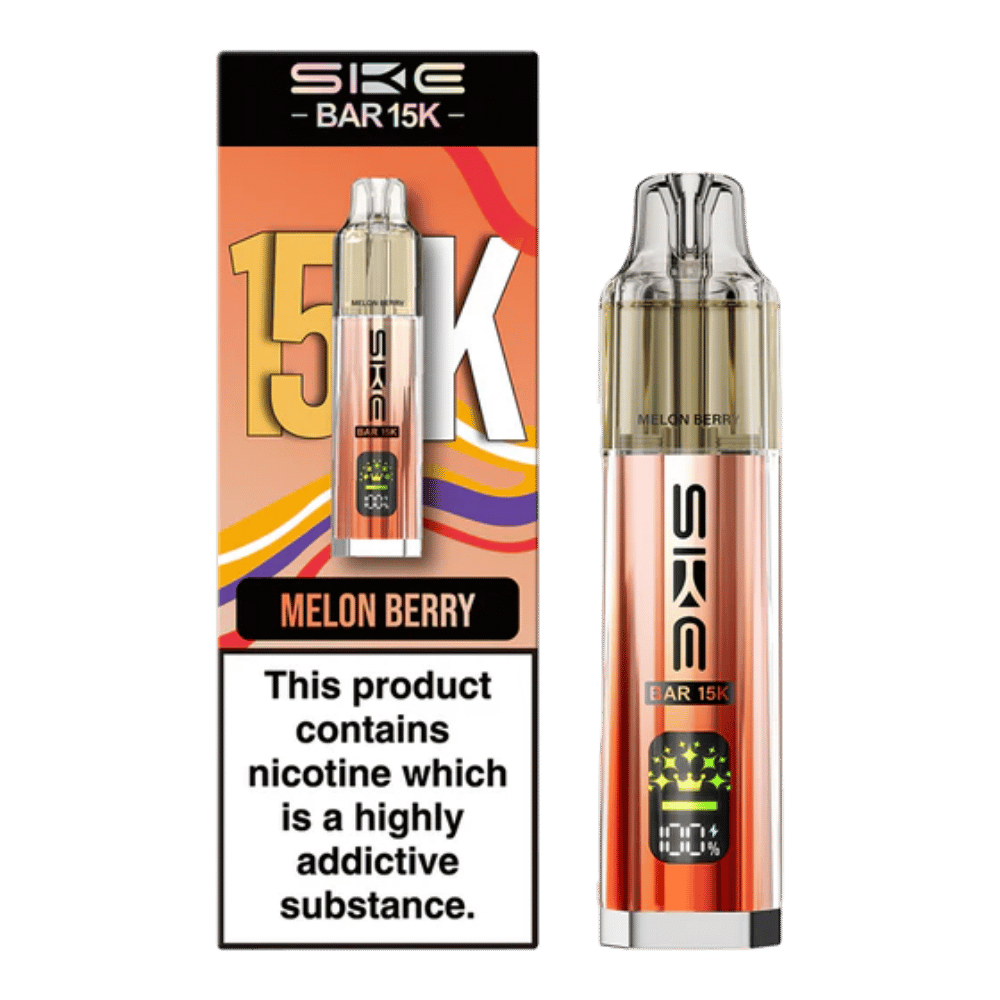 SKE Bar 15K Melon Berry prefilled pod vape kit