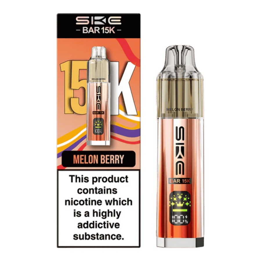 SKE Bar 15K Melon Berry prefilled pod vape kit