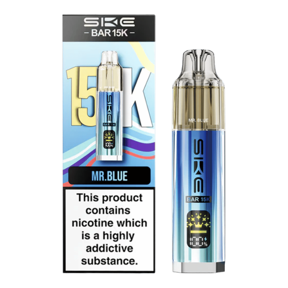 SKE Bar 15K Mr Blue prefilled pod vape kit