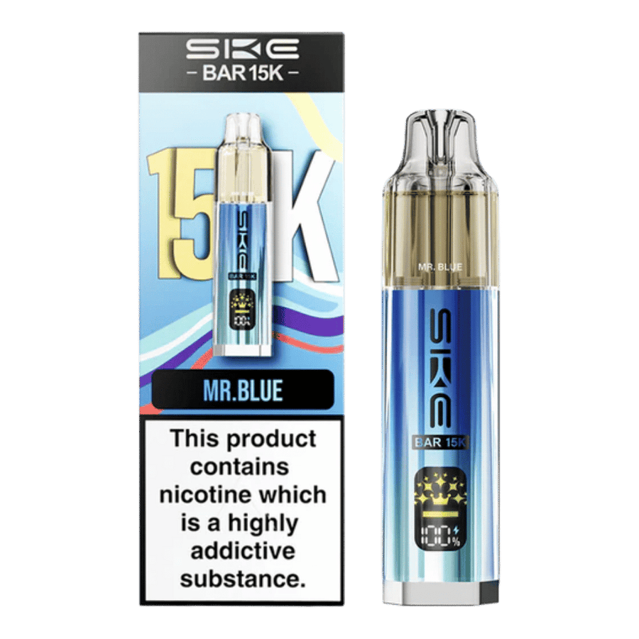 SKE Bar 15K Mr Blue prefilled pod vape kit