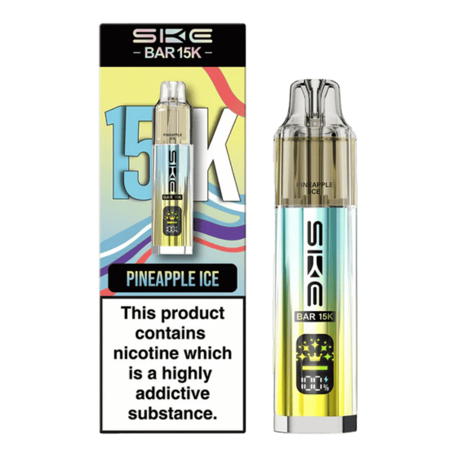 SKE Bar 15K Pineapple Ice prefilled pod vape kit