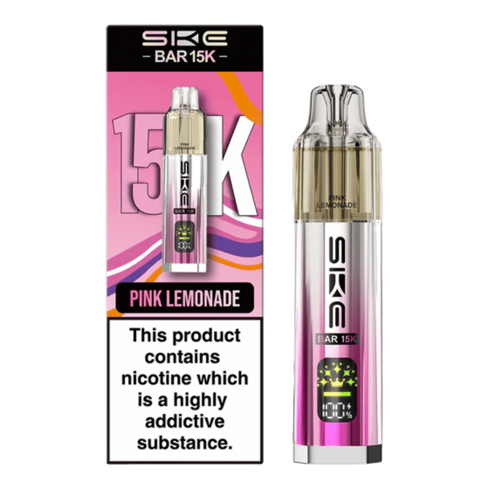SKE Bar 15K Pink Lemonade prefilled pod vape kit