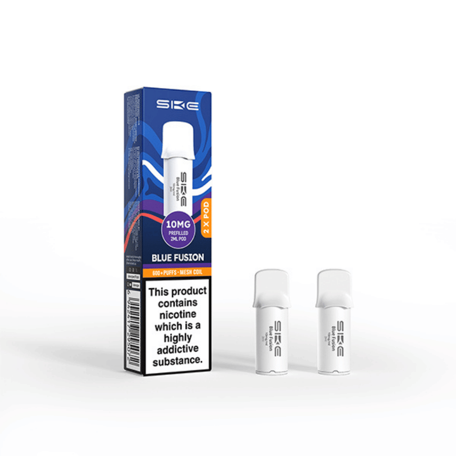 SKE Crystal Pro 600 Blue Fusion prefilled pod vape kit