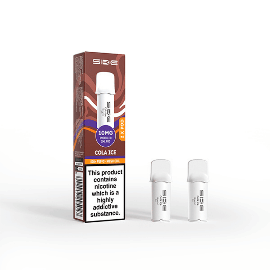 SKE Crystal Pro 600 Cola Ice prefilled pod vape kit