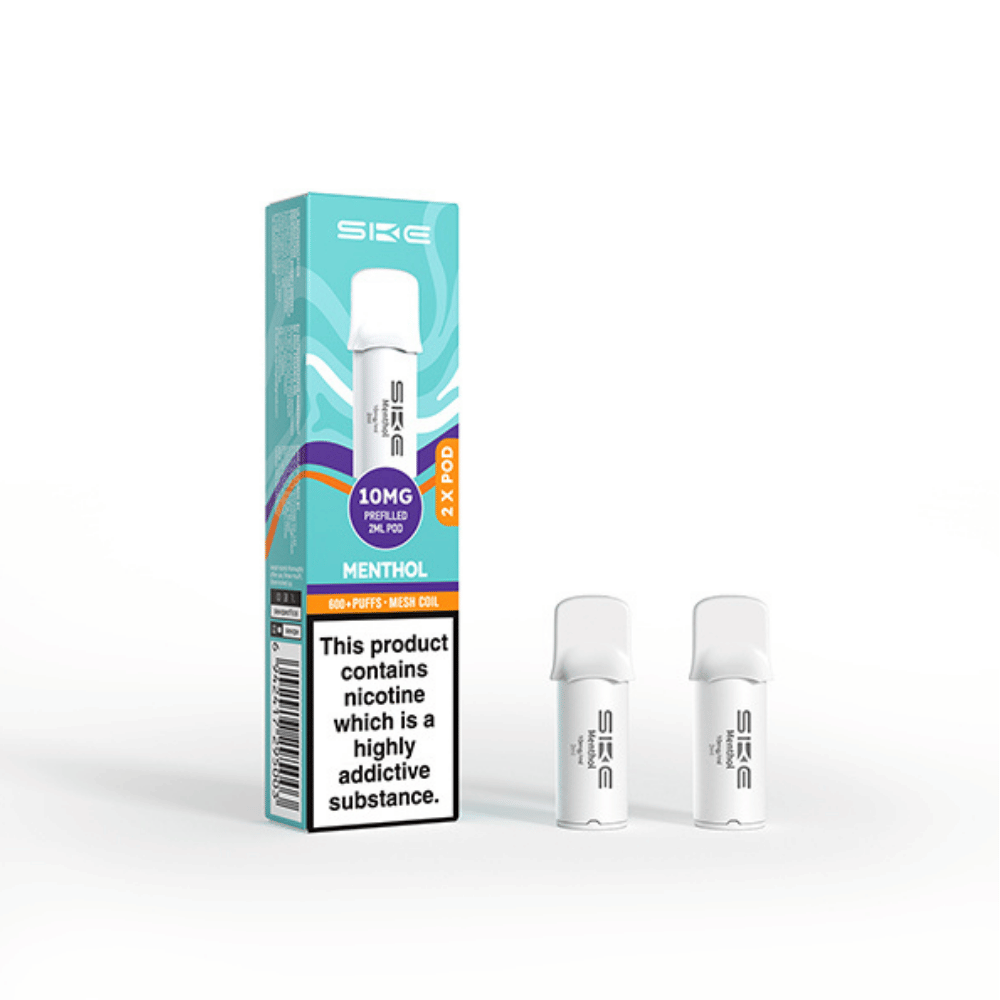 SKE Crystal Pro 600 Menthol prefilled pod vape kit