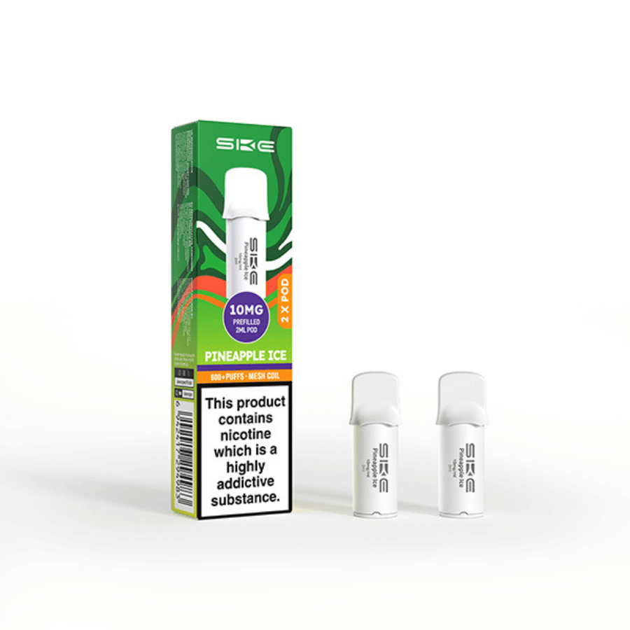 SKE Crystal Pro 600 Pineapple Ice prefilled pod vape kit