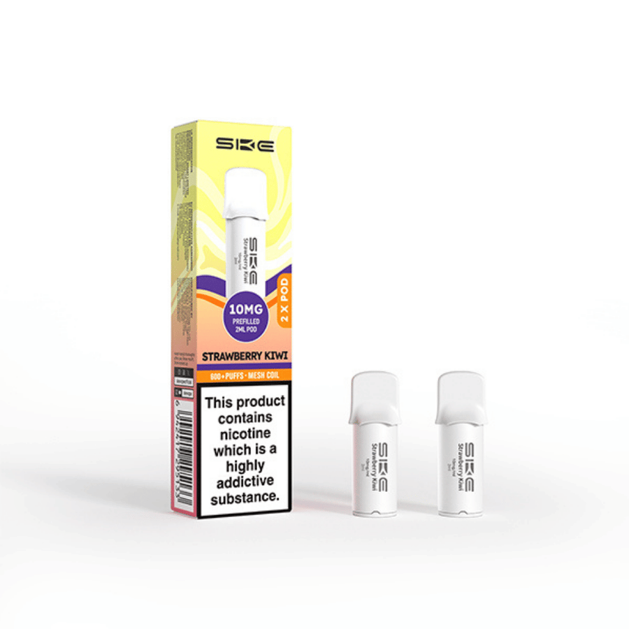 SKE Crystal Pro 600 Strawberry Kiwi prefilled pod vape kit
