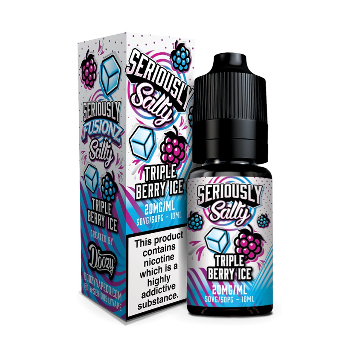 Seriously Nic Salt Tripple Berry Ice Fusionz nic salt e-liquid