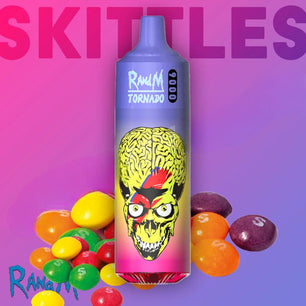 R&M 9000 Puffs Skittles - Vape 7 Store