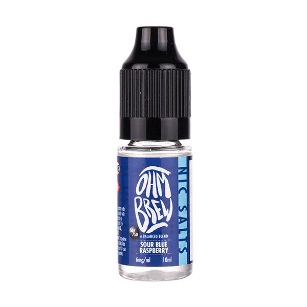 Ohm Brew Nic Salt Sour Blue Raspberry nic salt e-liquid