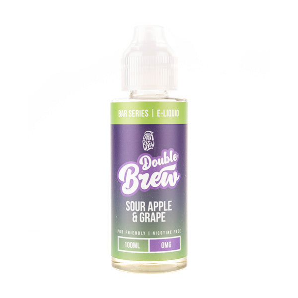 Ohm Brew 100ml Shortfill Sour Apple Grape Bar shortfill e-liquid