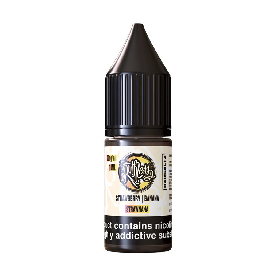Ruthless Bar Saltz Strawnana nic salt e-liquid