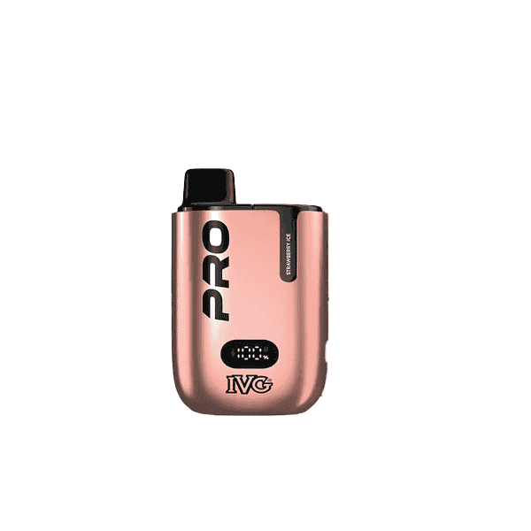 IVG Pro 10000 Strawberry Ice 10K puff premium soft strawberry menthol pod kit