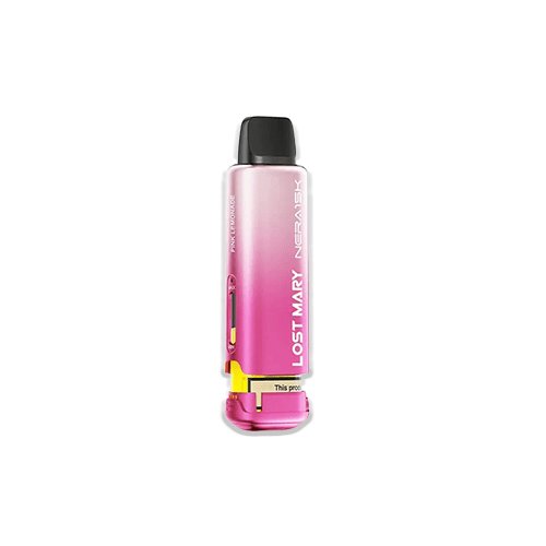Lost Mary NERA 15K Strawberry Ice Edition refill pod with red berry and ice design