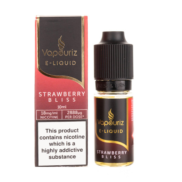 Vapouriz Nic Salt Strawberry Bliss Premium nic salt e-liquid